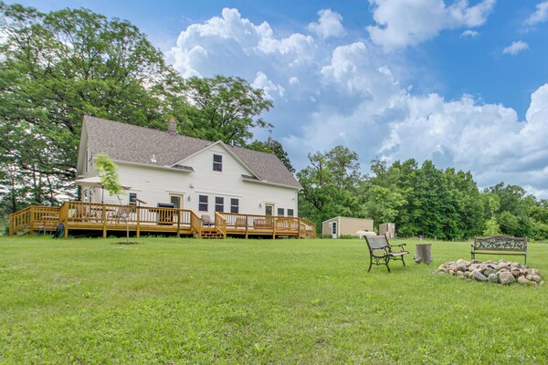 Lake Country House On 11th Crow Wing Lake W/ Dock - Nevis, MN