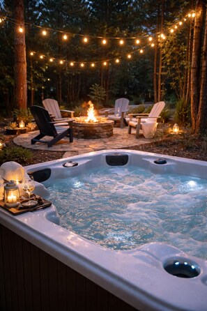 Bañera de hidromasaje exterior