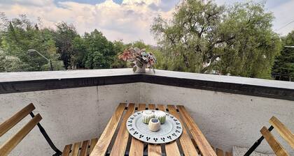 Loft Sol & Terraza full of natural light 15mins from Banorte Stadium!