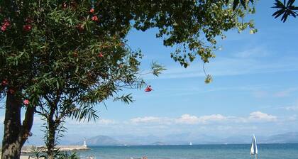 Serene studio with AC in lovely Lefkimmi Corfu