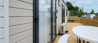 Comfortable Caravan in a Green Setting