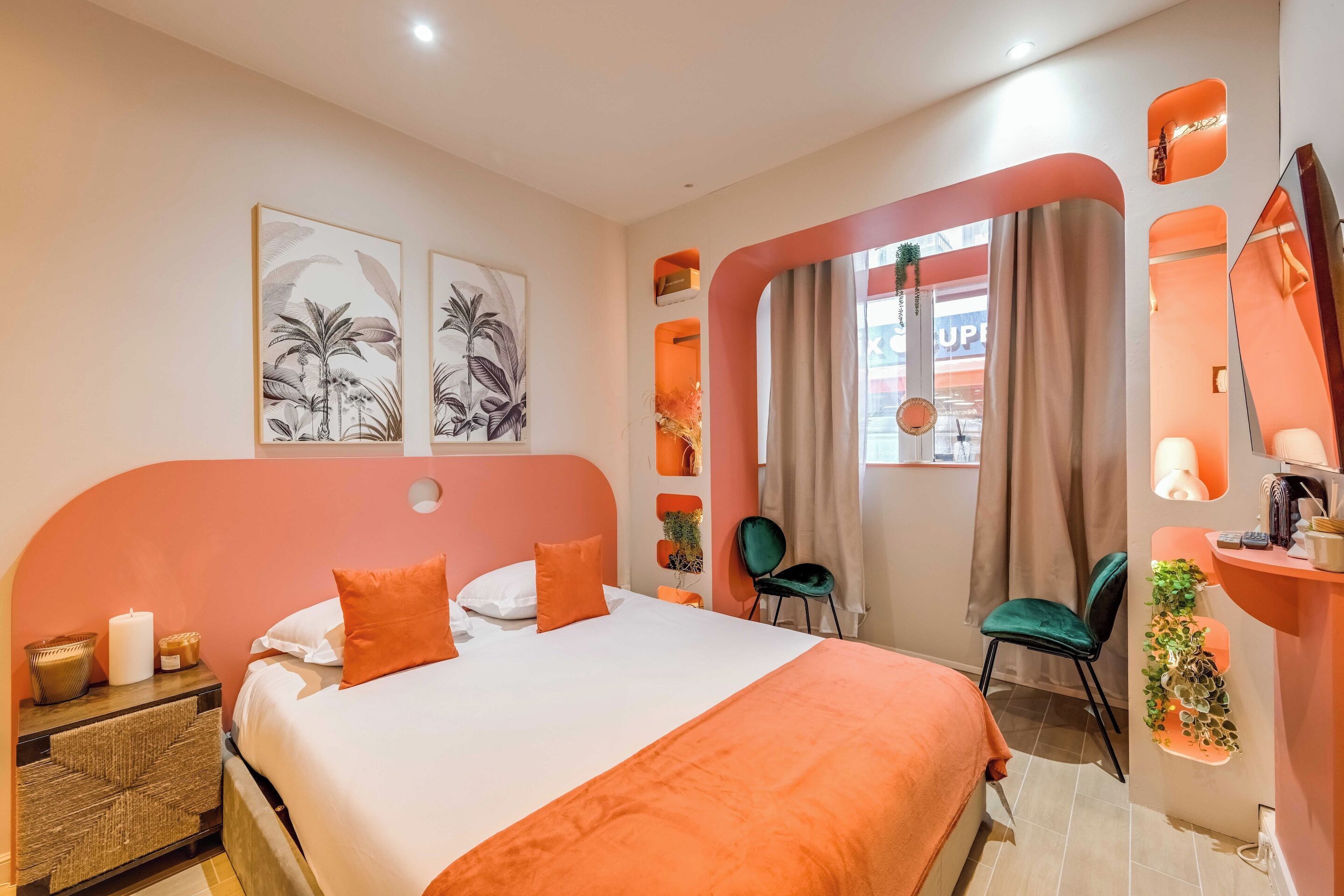 Appartement | 1 chambre, espace de travail pour ordinateur portable