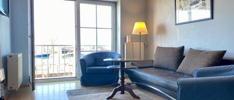 Smart-tv och en stereo