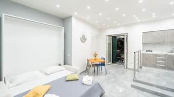 Departamento Deluxe, balcón, vista a la ciudad