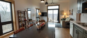 Cozy well-appointed Guest Suite on a grass airstrip