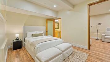 Desk, iron/ironing board, travel crib, free WiFi