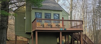 1BR Cabin W/ Loft For 2 Great Views Over Resort