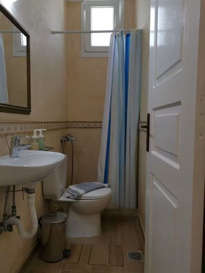 Shower, hair dryer, bidet, towels - Amazing views of volcano, private pool, spacious (Oia)