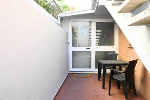 Outdoor dining - N319 – Numana, two-room apartment 100 meters from the sea (Numana)