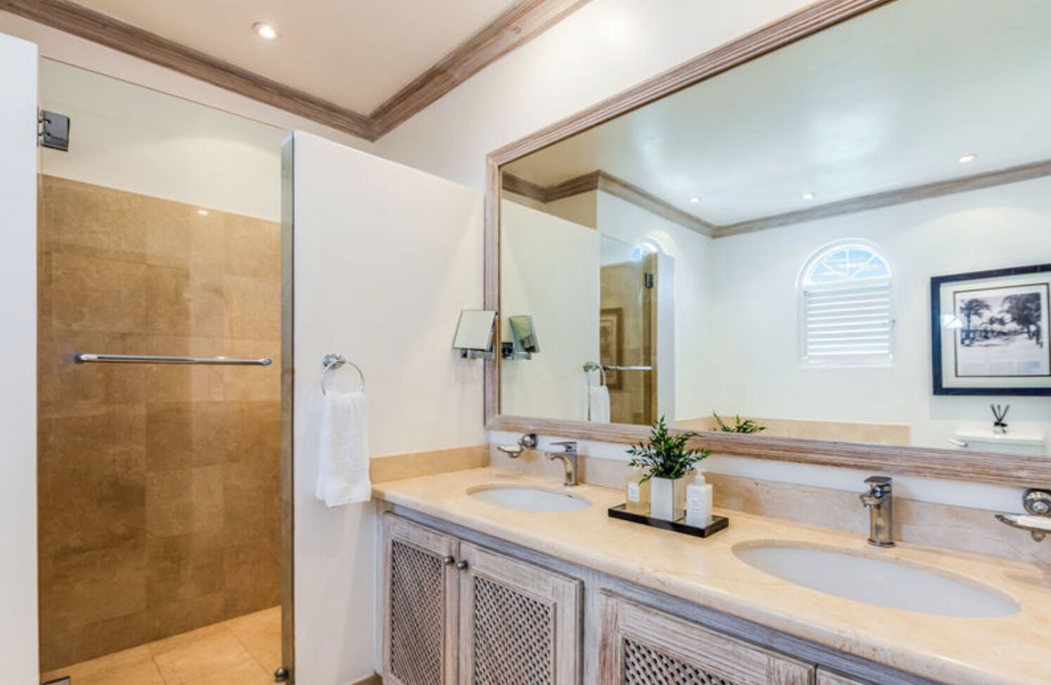 Villa, 3 camere da letto, patio, vista giardino | Bagno
