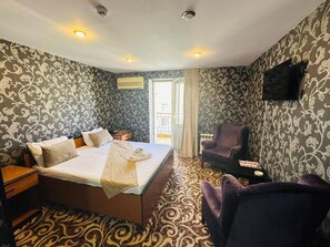 Classic-dobbeltværelse - balkon - byudsigt