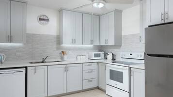Apartemen, 3 kamar tidur, patio, pemandangan kebun | Interior