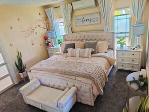 Room - 3-bedroom house in peaceful Sint Eustatius with cool AC breeze (Sint Eustatius)