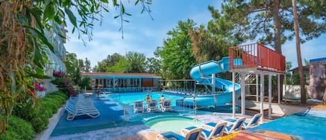 Seasonal outdoor pool