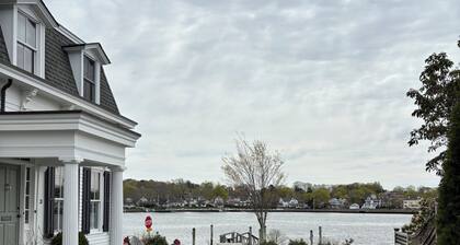 Beautiful 5-bedroom residence with private dock on Captains Row in Mystic, Ct