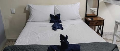 1 bedroom, internet, bed sheets