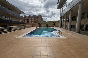 Pool - Desconectaengalicia Pinamar with swimming pool, 50m Silgar Beach (Pontevedra)