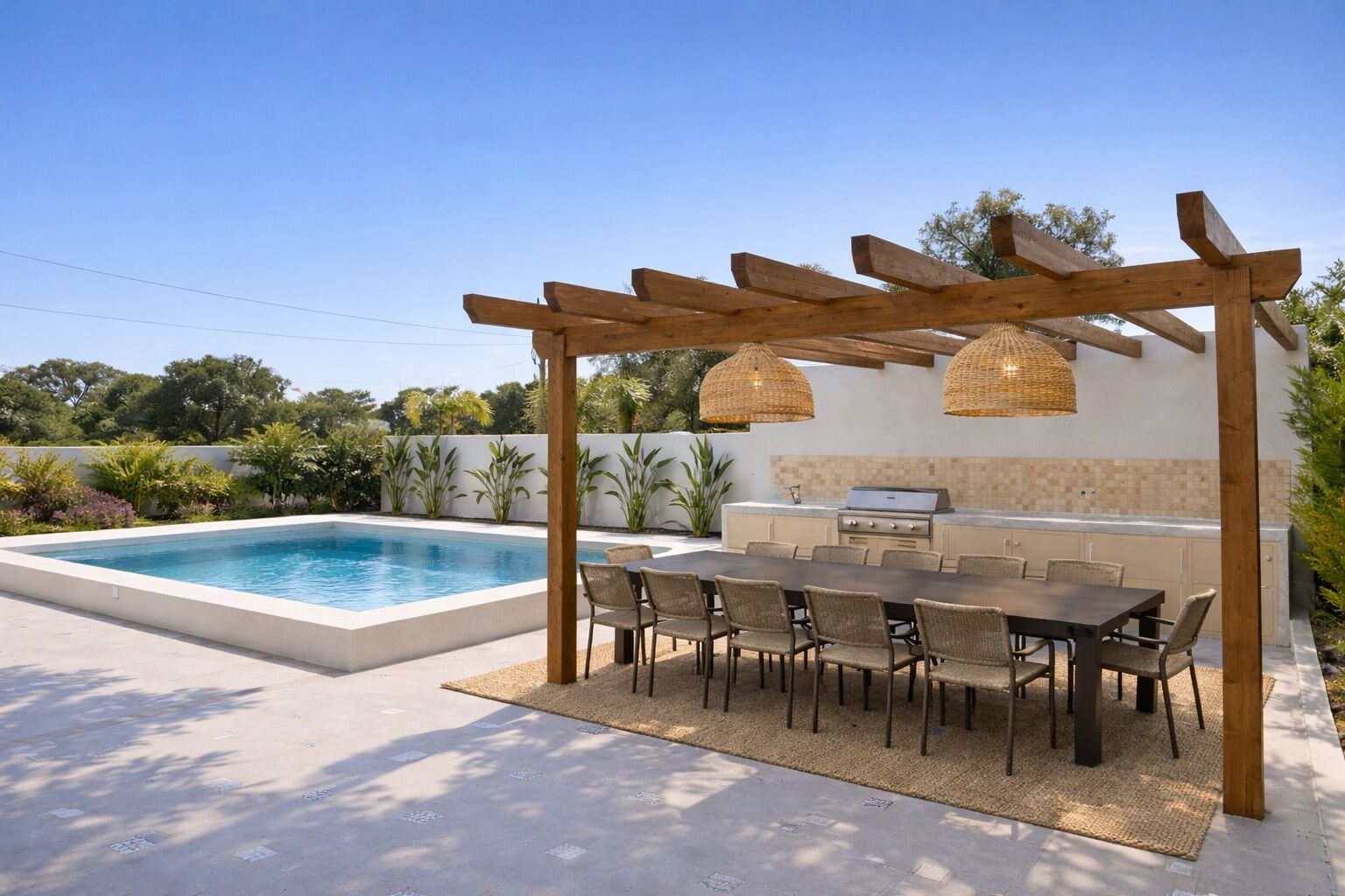 Outdoor pool