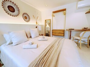 4 chambres, fer et planche à repasser, Wi-Fi gratuit, draps fournis