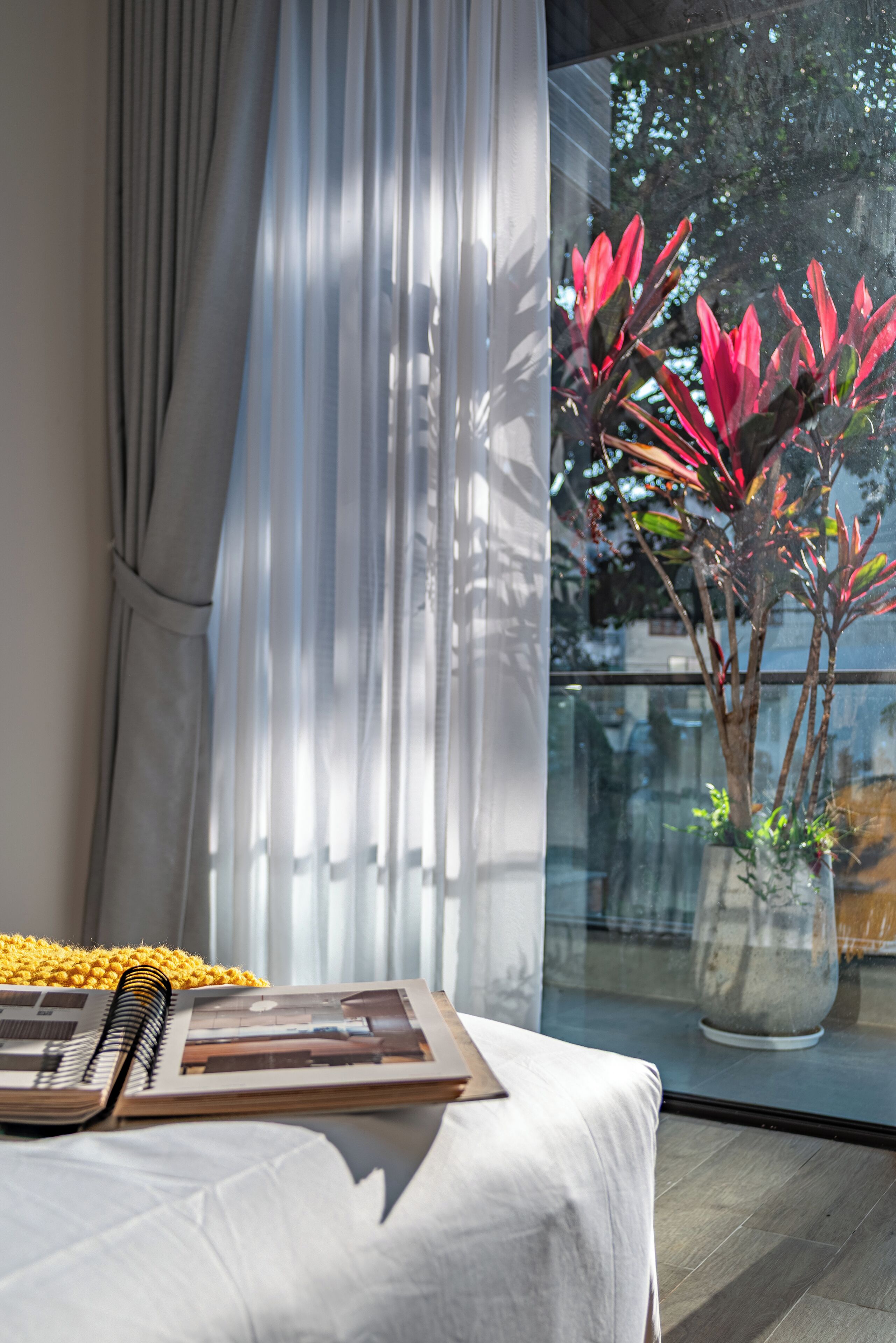 Deluxe Double Room, Patio, Hill View | Desk, blackout curtains, soundproofing, iron/ironing board