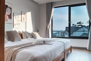 Villa luxueuse, 5 chambres, vue sur la montagne | Draps en coton égyptien, literie de qualité