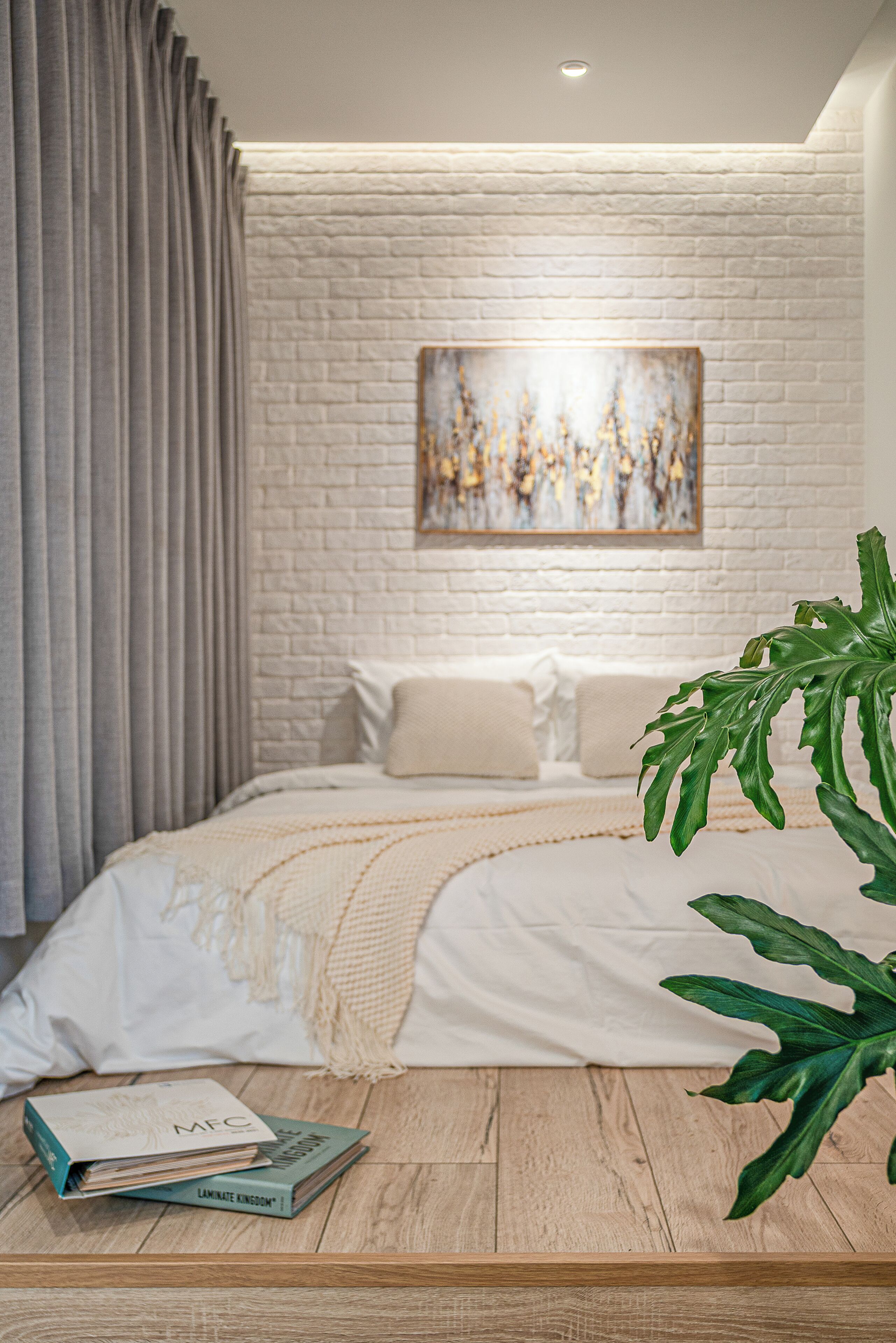 Luxury Studio Suite, Balcony, City View | Desk, blackout curtains, soundproofing, iron/ironing board