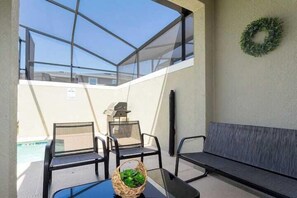 Terrace/patio - SL2964PS - Luxurious 5Bdrooms Villa with Priv Pool (Kissimmee)