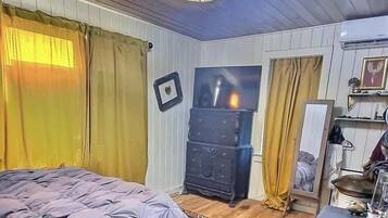 2 chambres, fer et planche Ă repasser, Wi-Fi, draps fournis