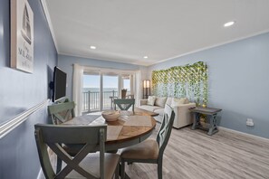 Dining - Skytide | Oceanfront Balcony + Pool & Beach Access (North Topsail Beach)