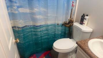 Towels, soap, toilet paper