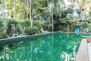 Pool - 2BR Walk Award Winning Beach Pool & Gym C126 (Tambon Rawai)