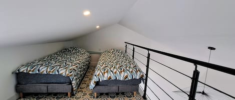 1 chambre, literie fournie