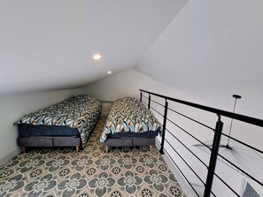 1 habitación y ropa de cama 