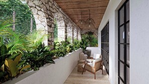 Terrace/patio - Casa Akubali | Private Jungle Sanctuary Estate (Tulum)