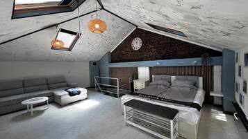 1 chambre, coffres-forts dans les chambres, fer et planche à repasser