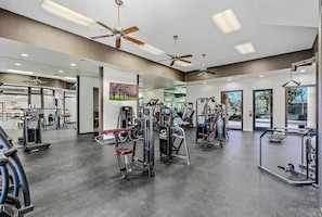 Fitnessbereich
