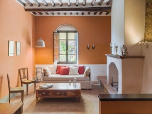 Living area - Casa Frantoio di Mommio by Interhome (Corsanico)