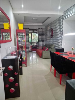 Dining - Apartment in a resort-style condominium in Guarujá - Enseada (Guarujá)