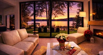 Chalet de luxe sur un lac-35 min de Toronto FIFA -les Muskokas à votre porte !