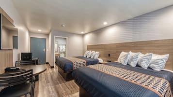 Classic Room, 2 Queen Beds | Desk, laptop workspace, free WiFi