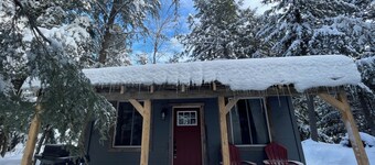 Henrys cabin on the river