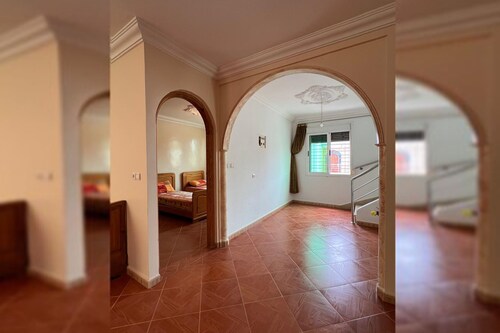 Spacious villa close to the beach.