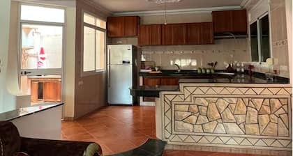 Spacious villa close to the beach.