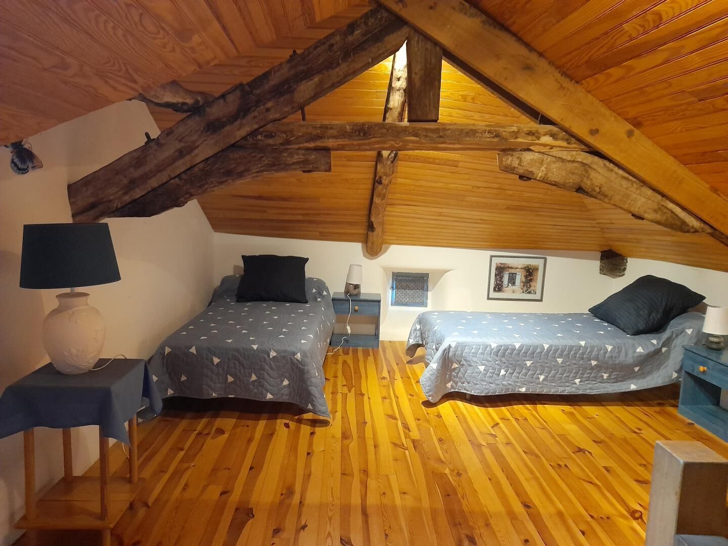 2 slaapkamers, een strijkplank/strijkijzer, reisbedje, gratis wifi