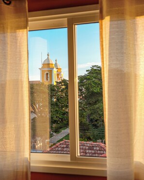 Comfort-Apartment, Balkon, Stadtblick | Blick auf die Stadt