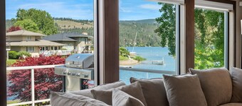 Lakeside Liberty Lake Home • Private Beach Acces