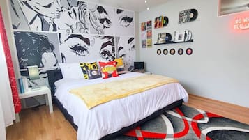 1 Schlafzimmer, Schreibtisch, Bügeleisen/Bügelbrett, WLAN