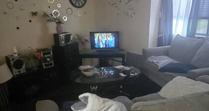Cozy 1-bedroom apartment in charming Poughkeepsie with AC .