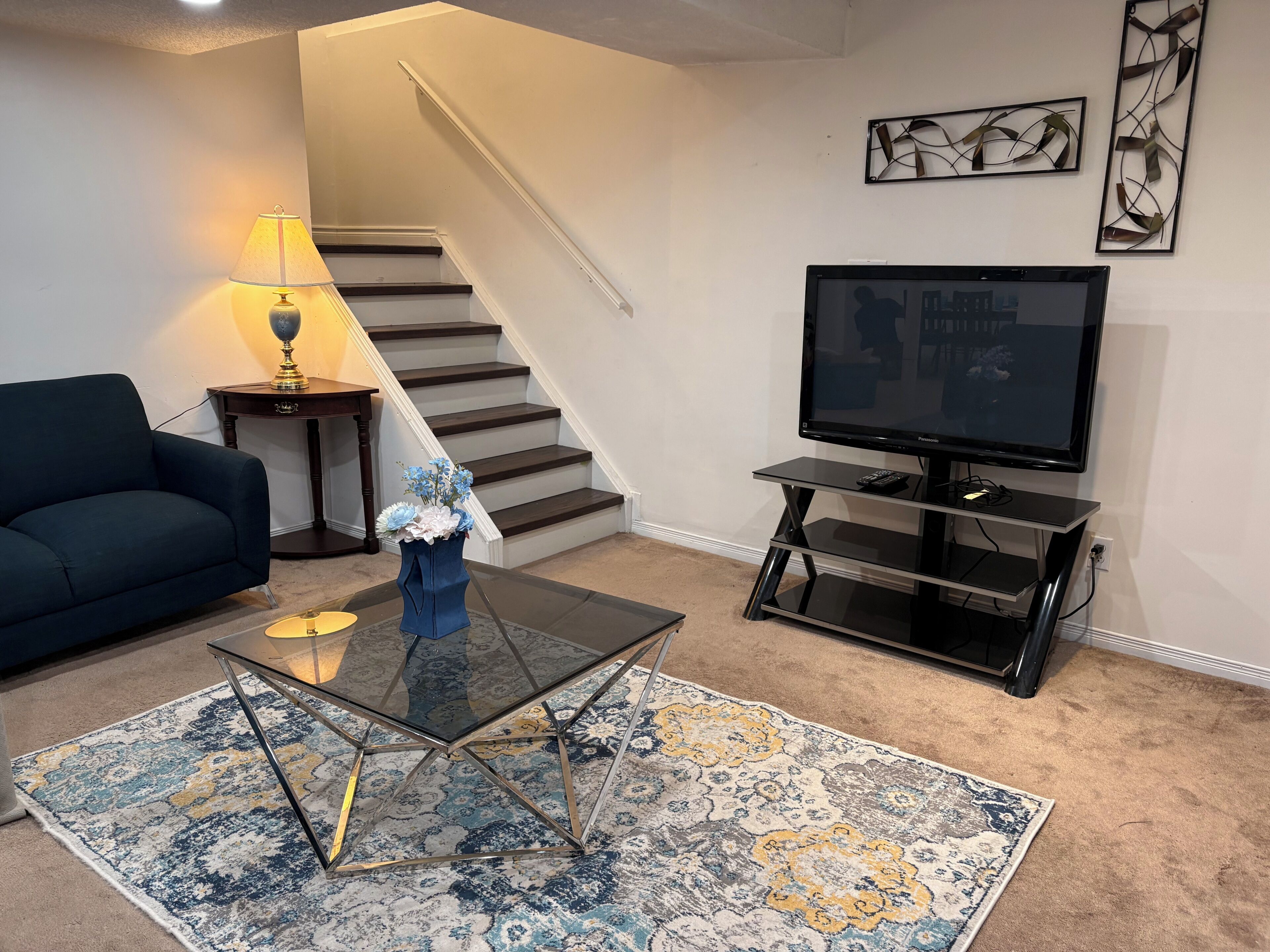 TV connectée, cheminée