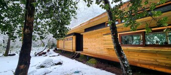Casa Mallín Alto Biobío: nature, mountain, rest in the forest and pet friendly.